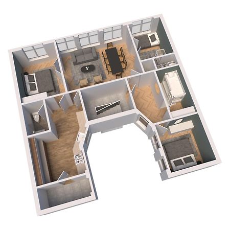 Large Apartment With Canal View In Central Cph City Κοπεγχάγη Εξωτερικό φωτογραφία