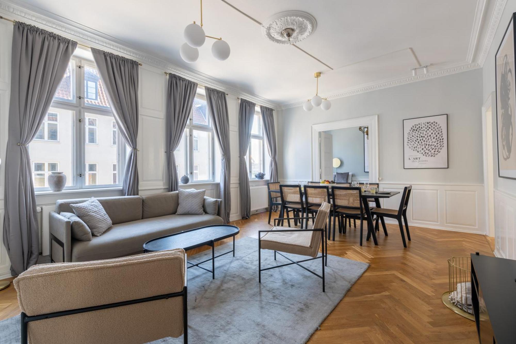 Large Apartment With Canal View In Central Cph City Κοπεγχάγη Εξωτερικό φωτογραφία